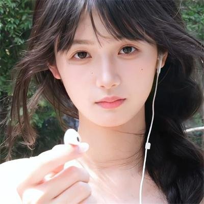 随盲柳入眠的女人
